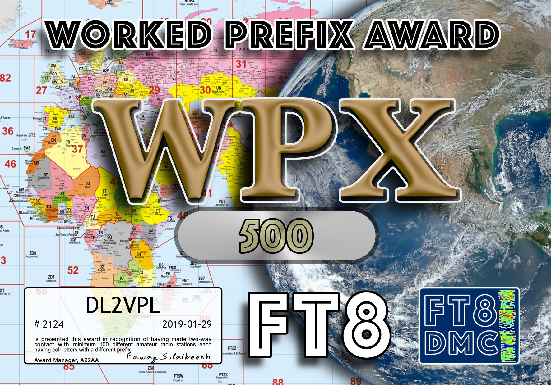 WPX von FT8DMC